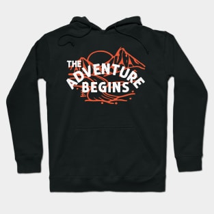 The adventure begins Hoodie